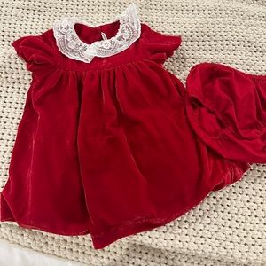 Janie & Jack Velvet dress